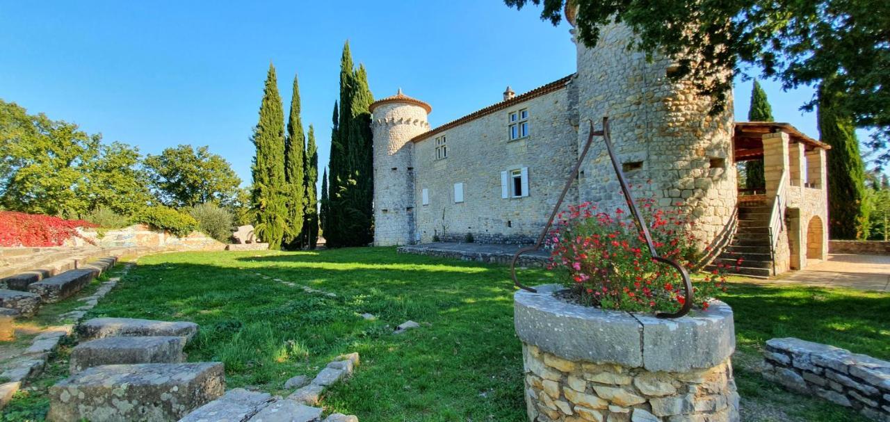 Residence Vacances Bleues Lou Castel Berrias-et-Casteljau Bagian luar foto
