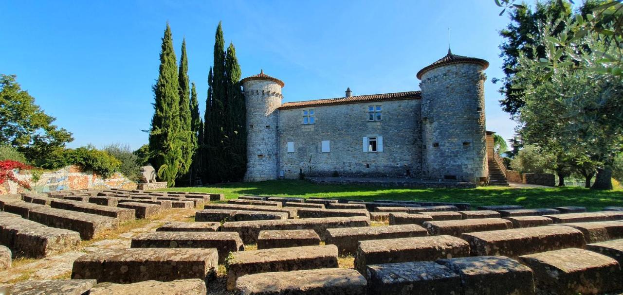 Residence Vacances Bleues Lou Castel Berrias-et-Casteljau Bagian luar foto