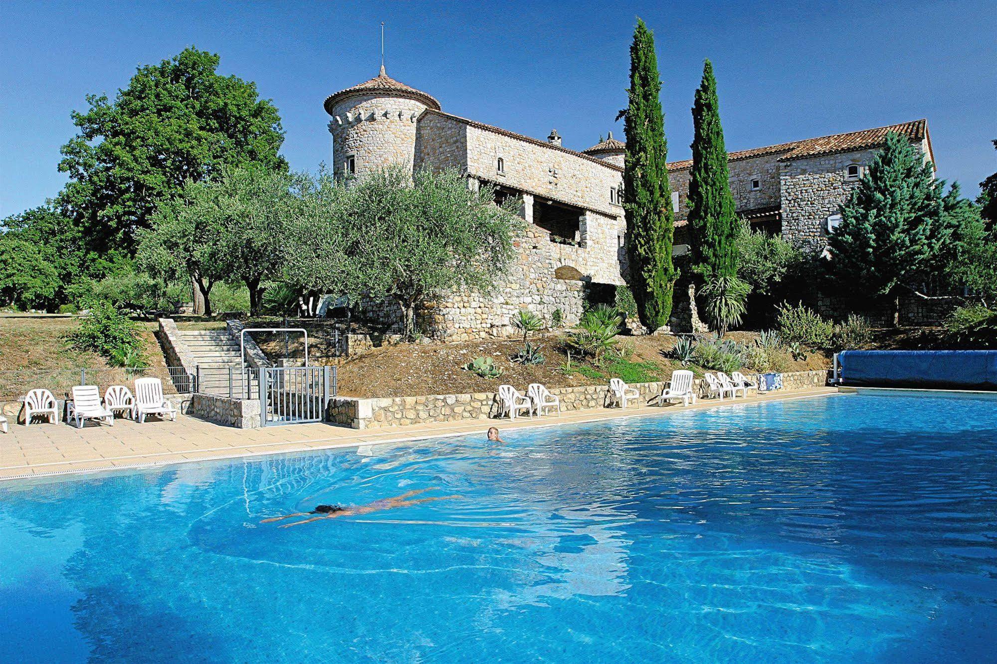 Residence Vacances Bleues Lou Castel Berrias-et-Casteljau Bagian luar foto